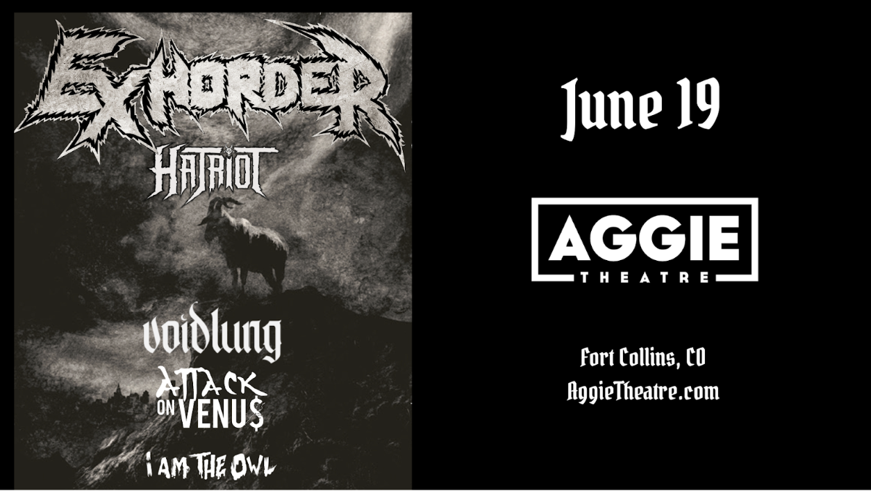 Exhorder to Bring Legendary Groove Metal Sound to Aggie Theatre June 19